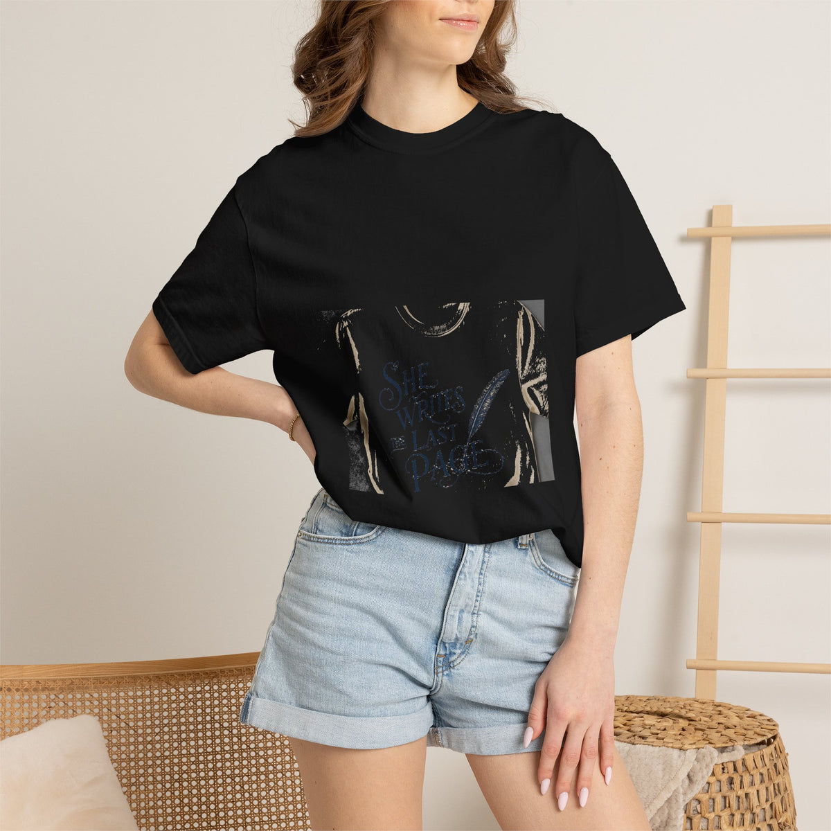She Writes the Last Page Tee