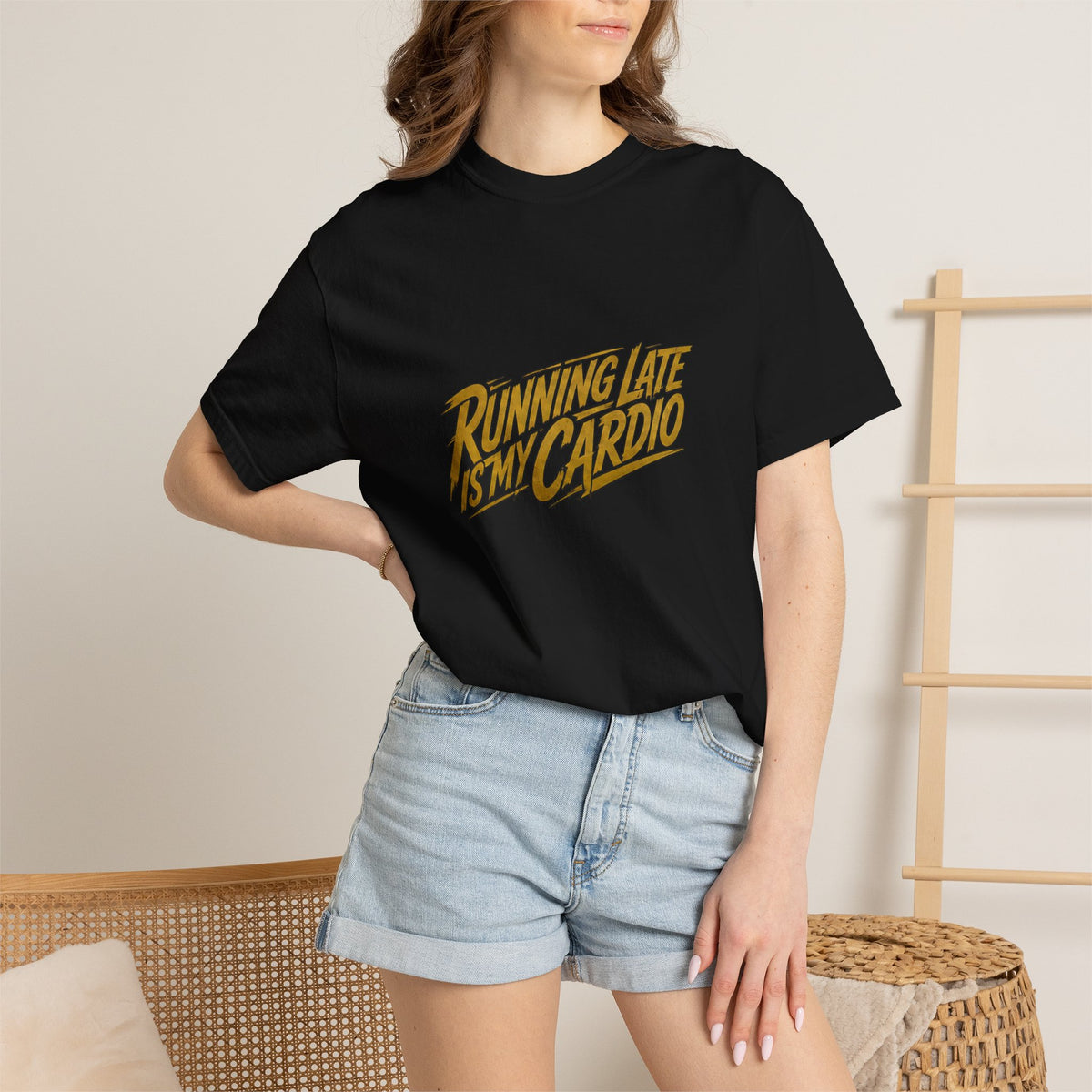 Running Late Is My Cardio Tee