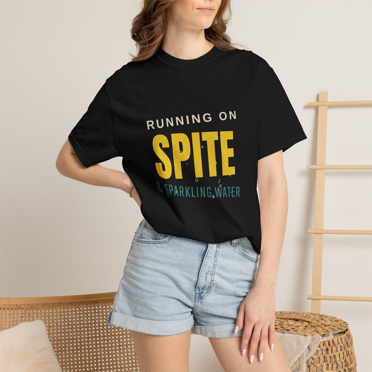 Running on Spite and Sparkling Water Tee