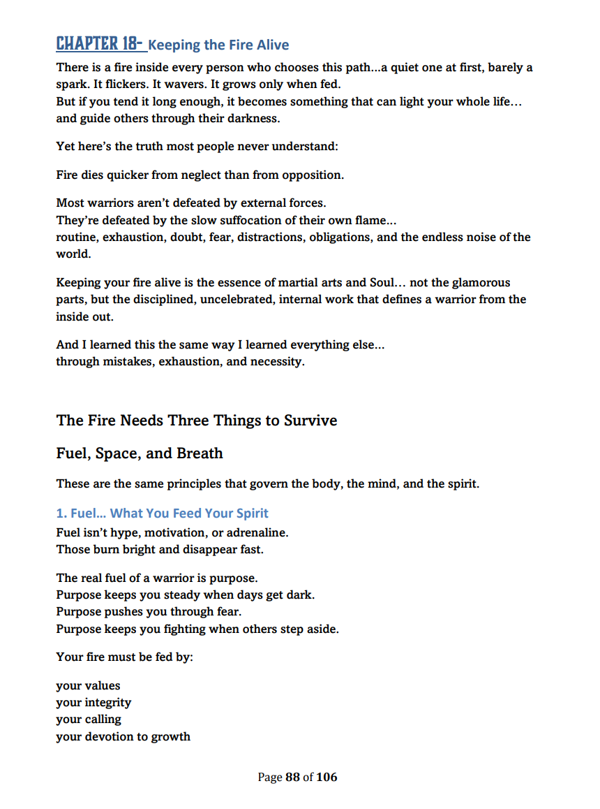 The Quiet Guardians: Discovering the Martial Soul