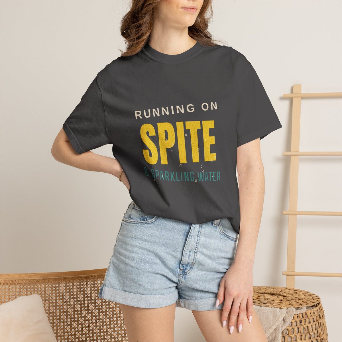 Running on Spite and Sparkling Water Tee