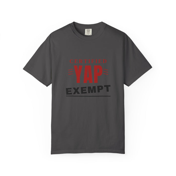 Certified Yap Exempt Tee