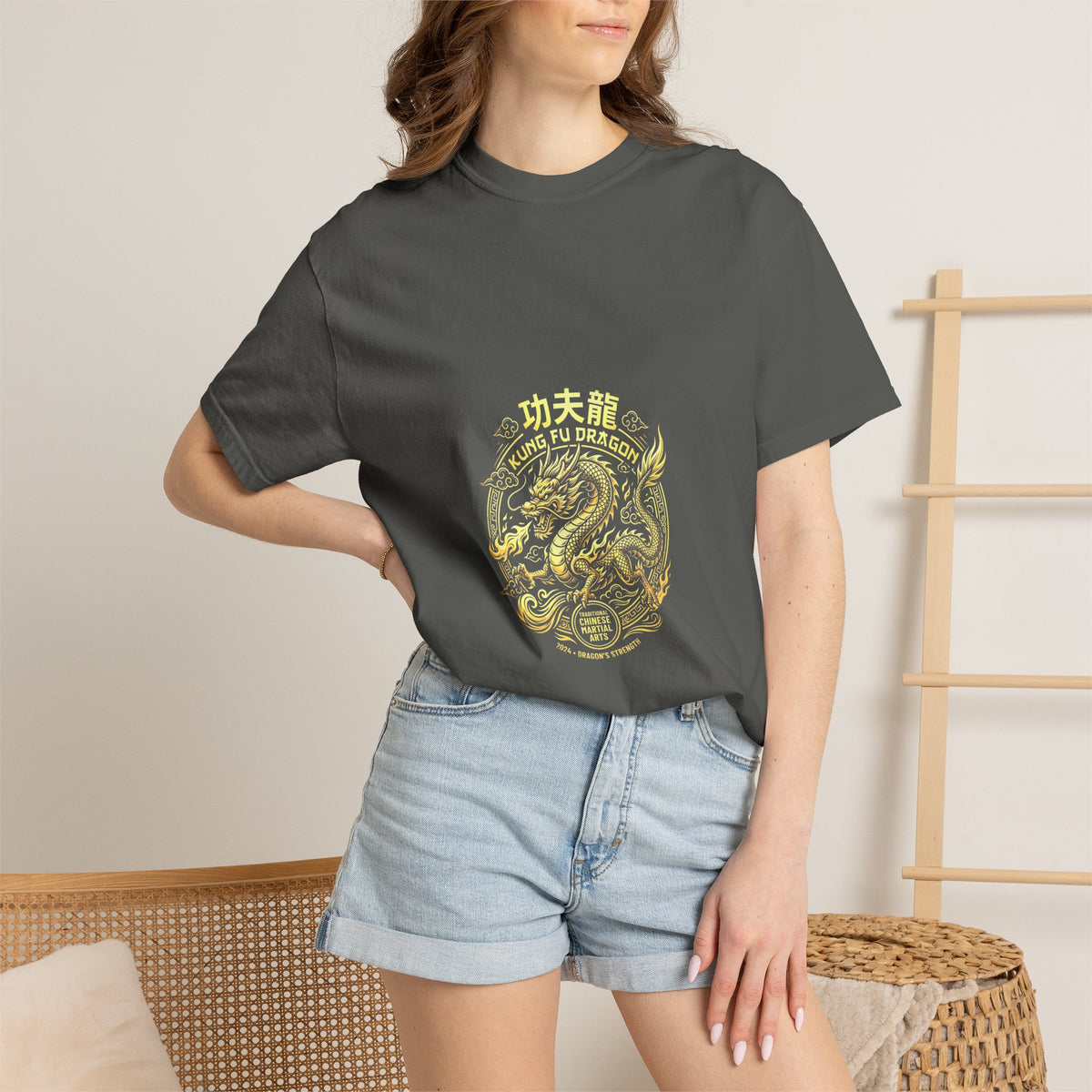 Kung Fu Dragon Tee