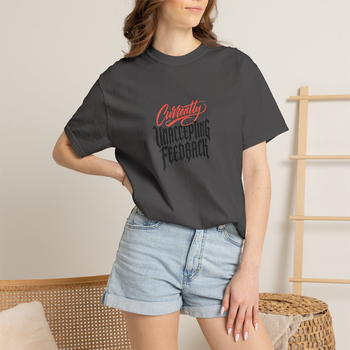 Currently Unaccepting Feedback Tee