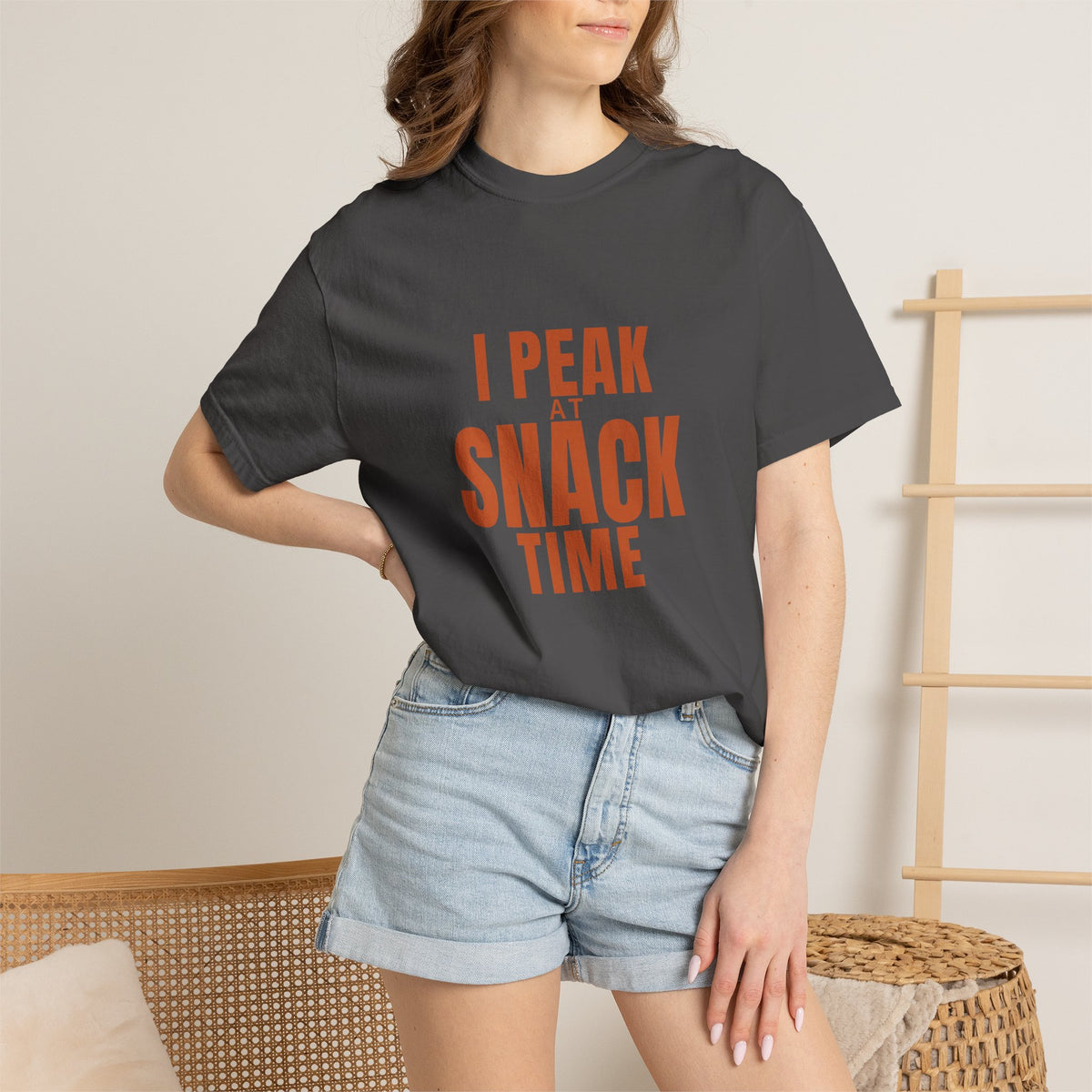 I Peak at Snack Time Tee