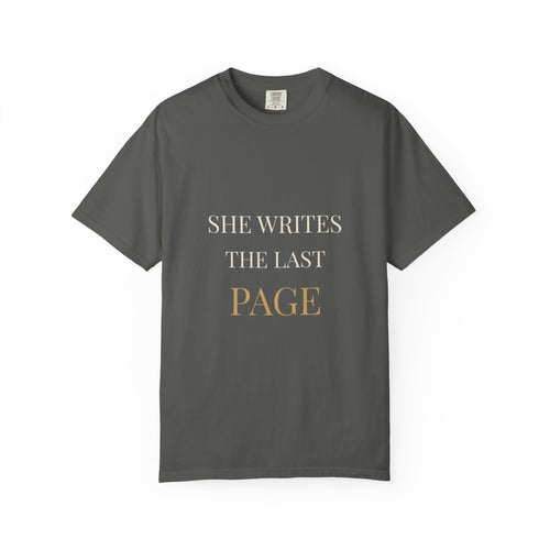 She Writes the Last Page Tee