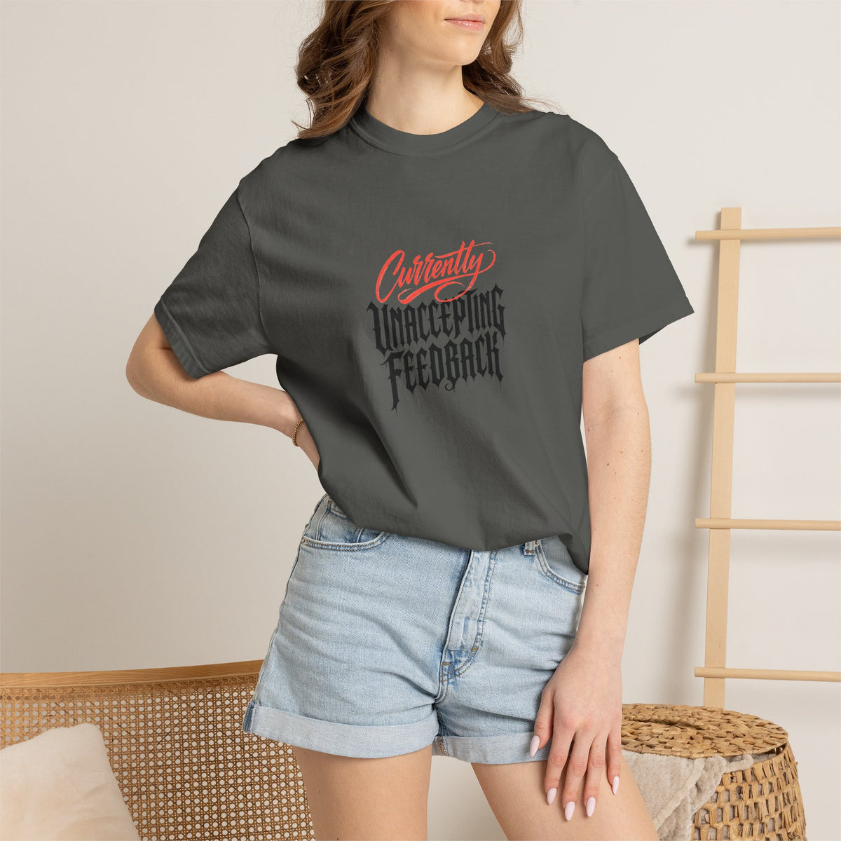 Currently Unaccepting Feedback Tee