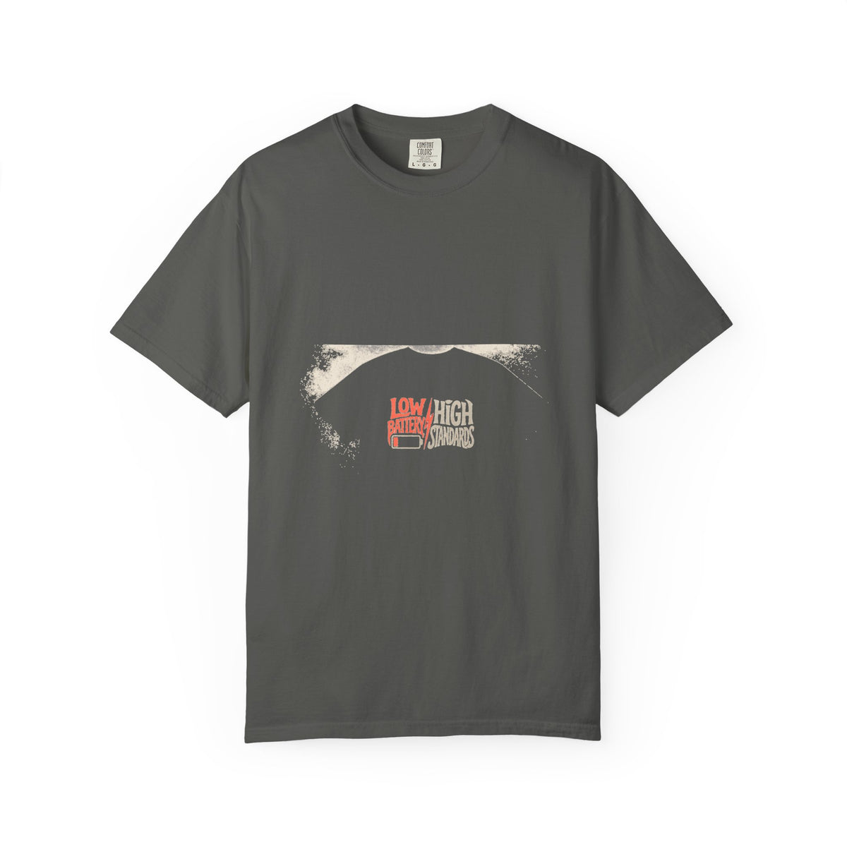 Low Battery High Standards Tee