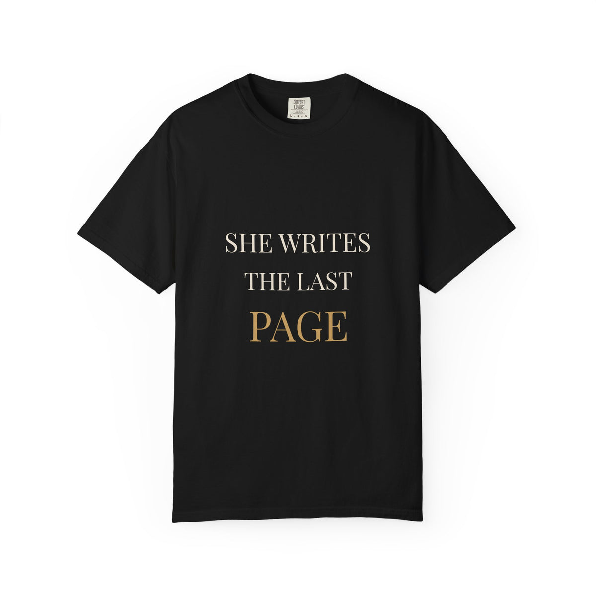She Writes the Last Page Tee
