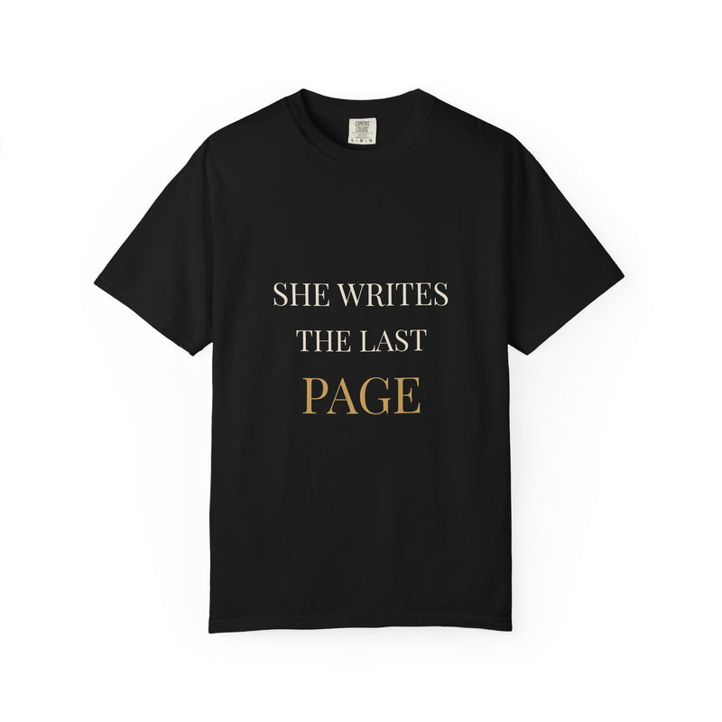 She Writes the Last Page Tee