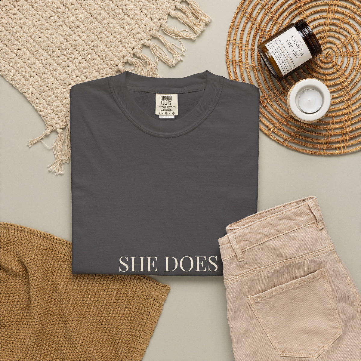 She Does Not Shrink Tee