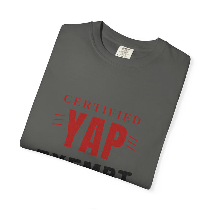 Certified Yap Exempt Tee