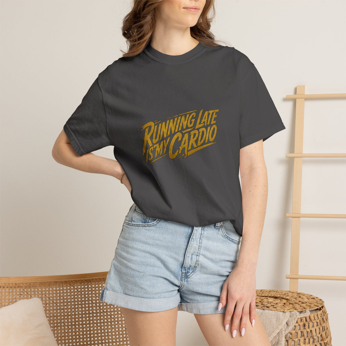 Running Late Is My Cardio Tee