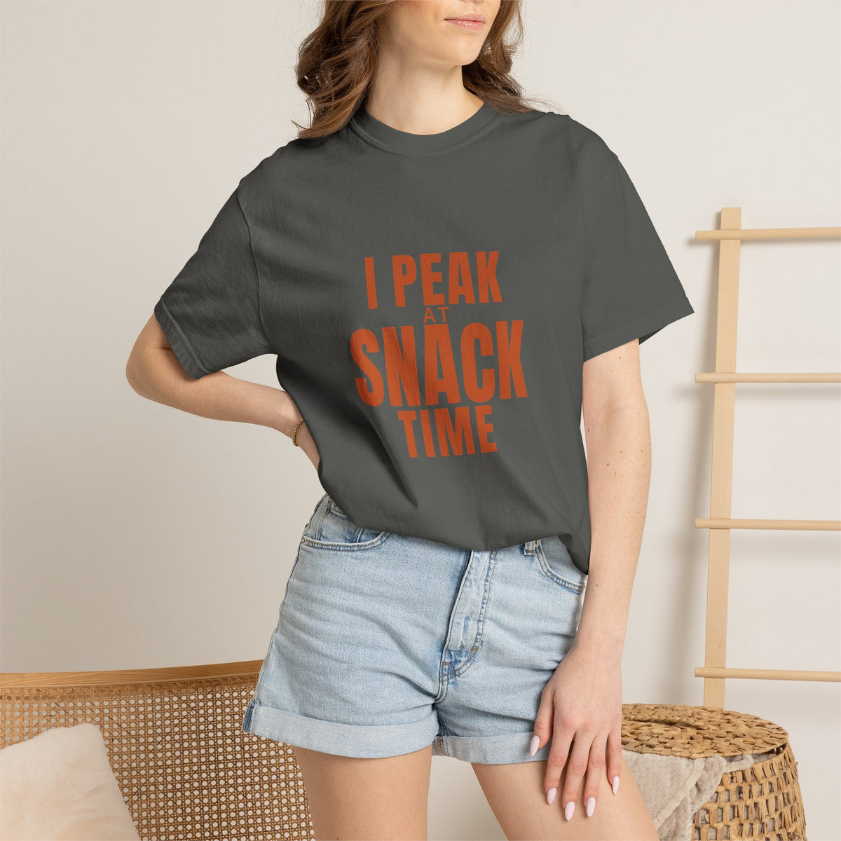 I Peak at Snack Time Tee