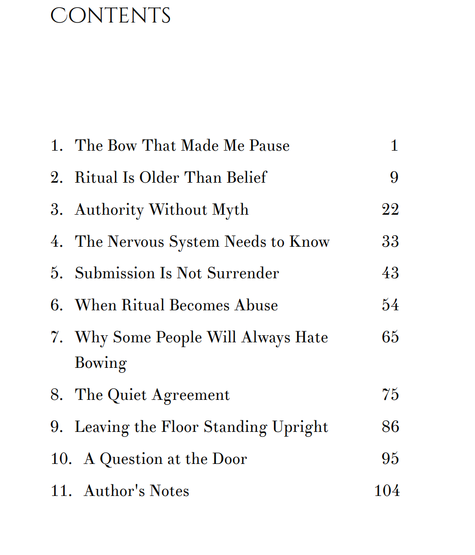 E-Book: When Bowing Is Not Worship - When Faith Meets Martial Discipline